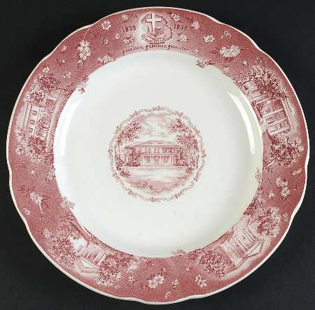 Episcopal High School of Virginia Dinner Plate