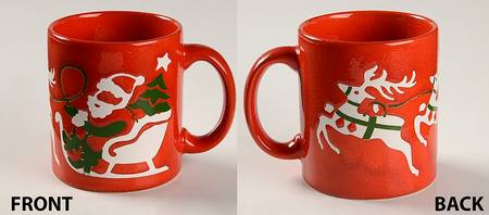Christmas Tree Red Mug