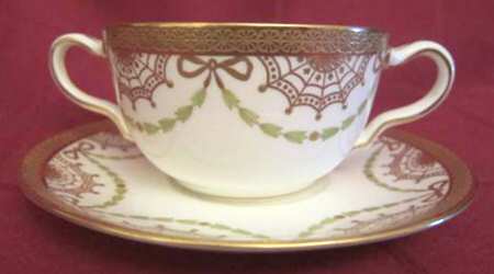 X6868 Flat Bouillon Cup & Saucer