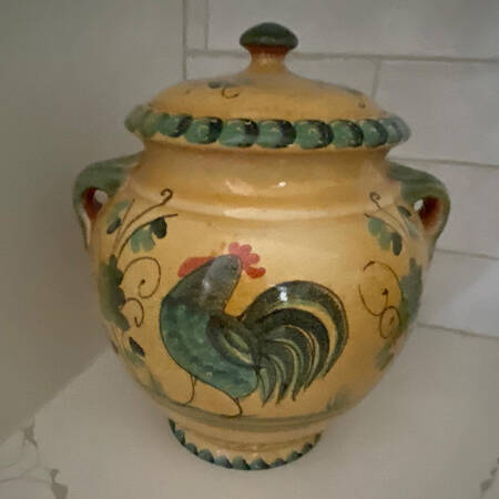WSO127 Cookie Jar & Lid