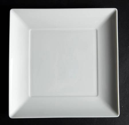 Ashlar Square Salad Plate