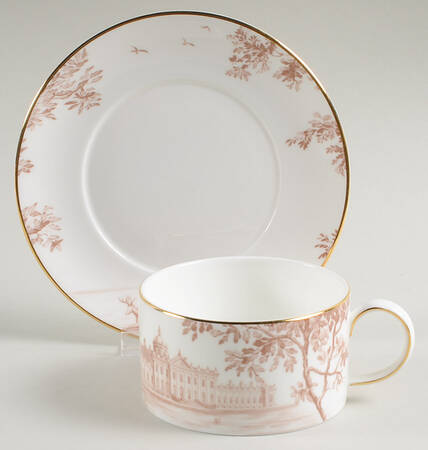 Palladian Flat Cup & Saucer Set