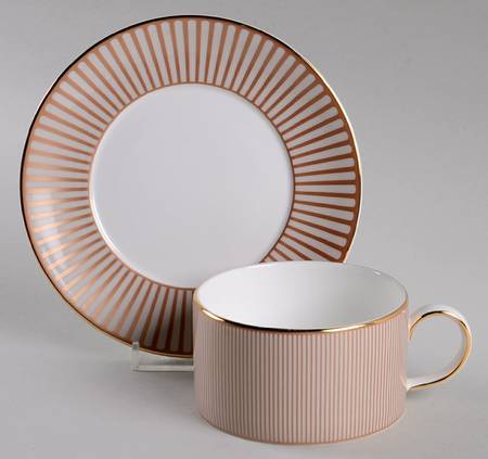 Palladian Flat Cup & Saucer Set
