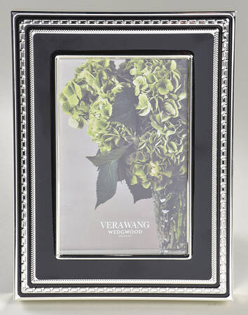 With Love Noir Frame-Holds 4" X 6"