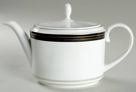 With Love Noir Teapot & Lid