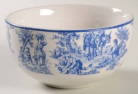 Country Life Blue Soup/Cereal Bowl