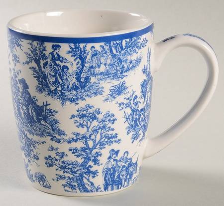 Country Life Blue Mug