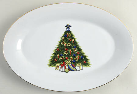 WDB3 14" Oval Serving Platter