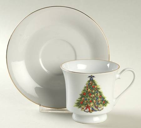 WDB3 Footed Cup & Saucer Set