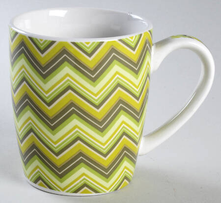 Zigzag Green Mug