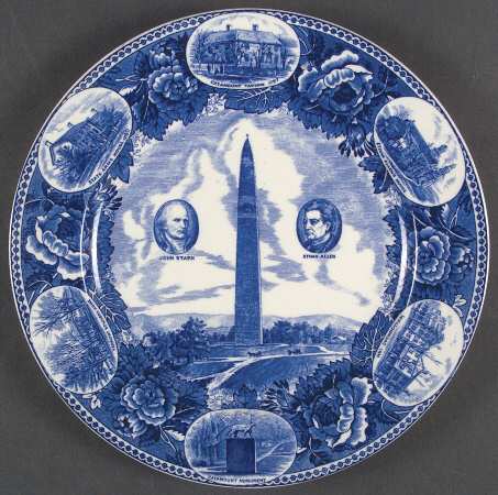 Bennington Battle Monument Blue by Wedgwood