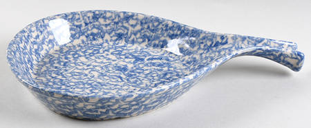 Blue Sponge Snack Plate