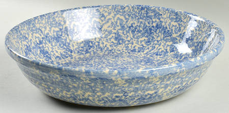 Blue Sponge 13" Pasta Serving Bowl
