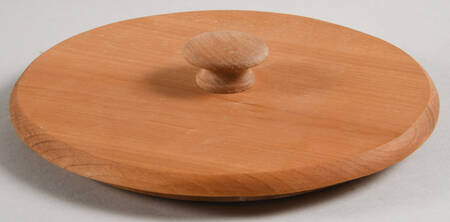 Blue Sponge Wood Lid for Large Canister
