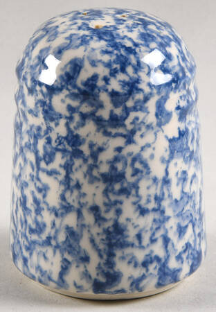 Blue Sponge Pepper Shaker