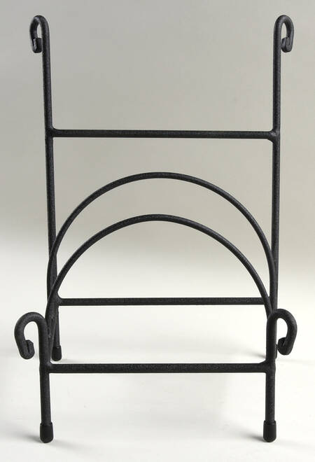 Blue Sponge Metal Plate Holder