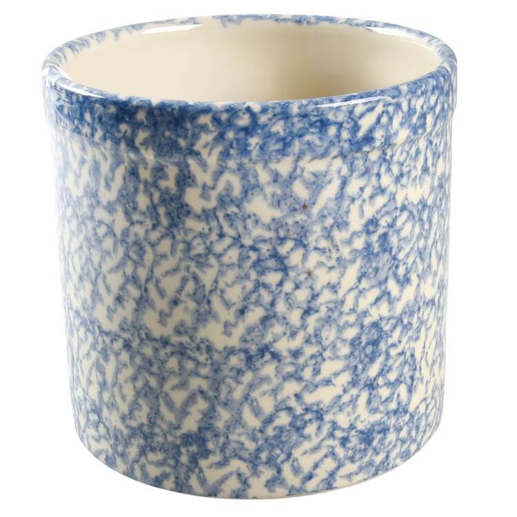 Blue Sponge Medium Canister No Wood Lid