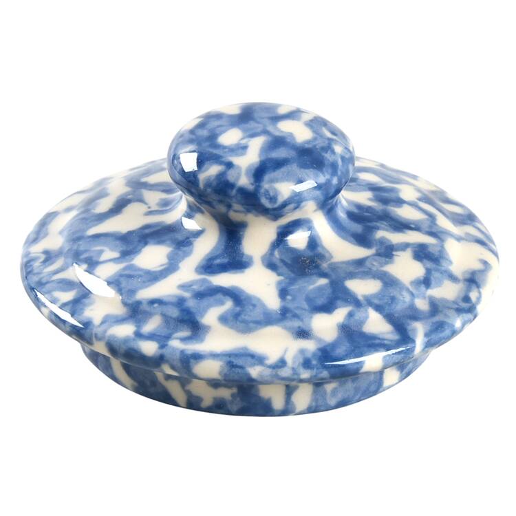 Blue Sponge Lid for Sugar Bowl