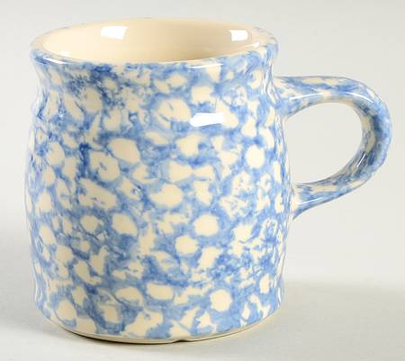 Blue Sponge Mug