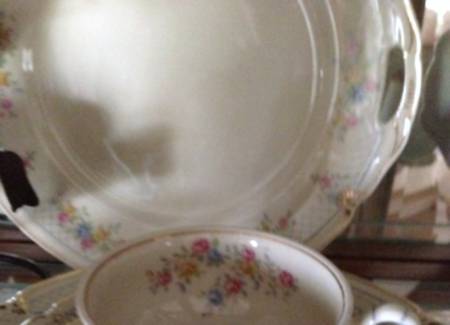 WIG1284 Handled Cake Plate