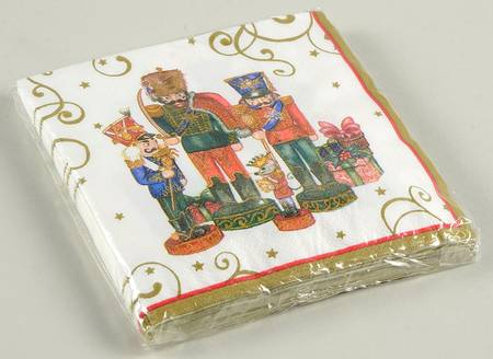 Twas the Night Before Christmas Package of Paper Cocktail Napkins
