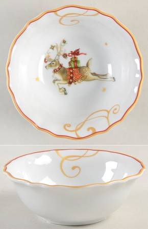 Twas the Night Before Christmas Condiment Bowl