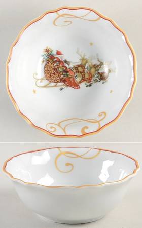 Twas the Night Before Christmas Condiment Bowl