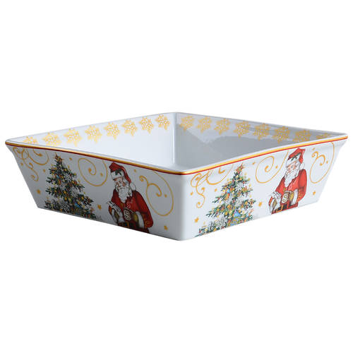 Twas the Night Before Christmas 9" Square Baker
