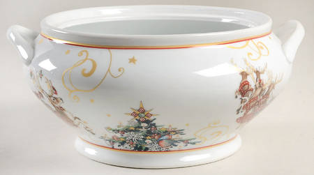 Twas the Night Before Christmas Tureen No Lid