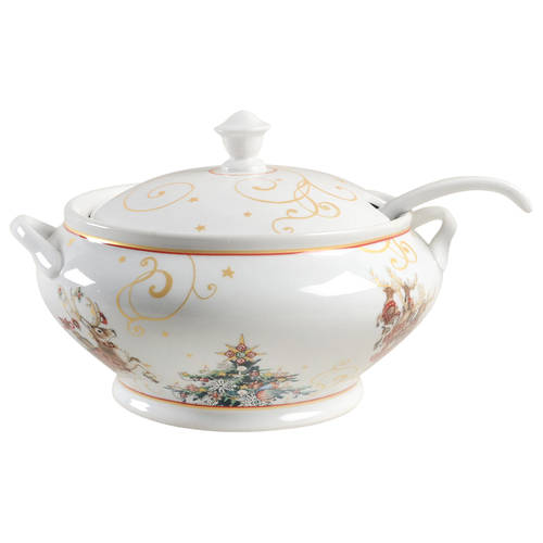 Twas the Night Before Christmas Tureen & Lid w/Ladle