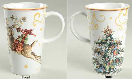 Twas the Night Before Christmas Travel Mug No Silicone Lid
