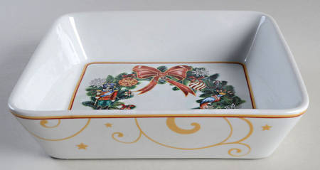 Twas the Night Before Christmas 9" Square Baker