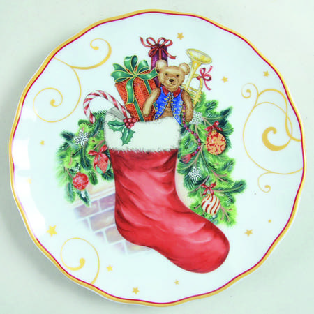 Twas the Night Before Christmas Appetizer Plate