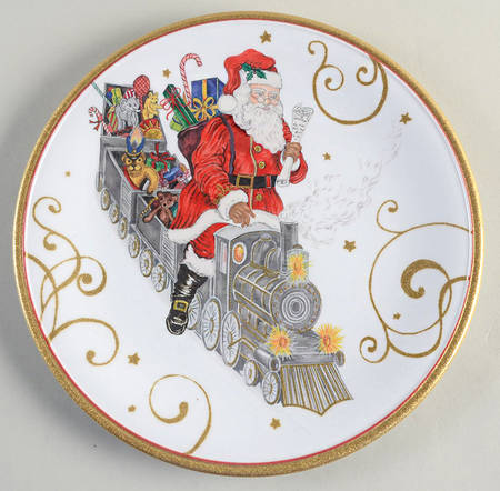 Twas the Night Before Christmas Melmac/Melamine Child's Plate