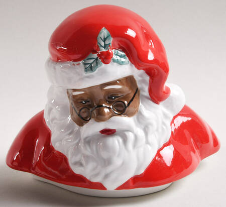 Twas the Night Before Christmas Lid for Figural Cookie Jar