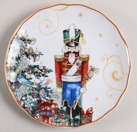 Twas the Night Before Christmas Salad Plate