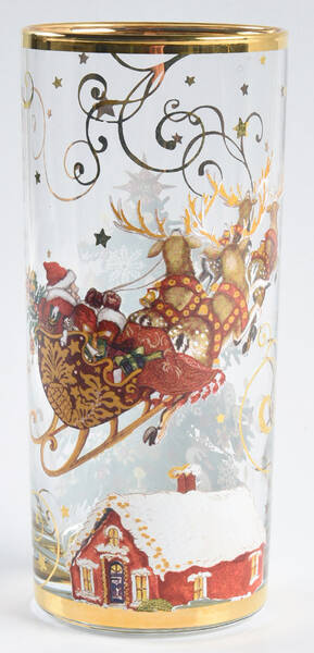 Twas the Night Before Christmas 16 Oz Glassware Tumbler