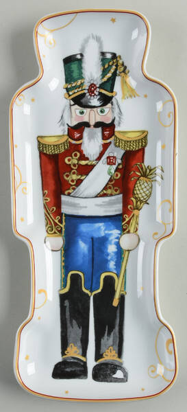 Twas the Night Before Christmas 16" Figural Platter