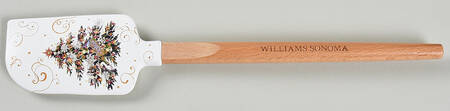 Twas the Night Before Christmas Silicone & Wood Mini Spatula