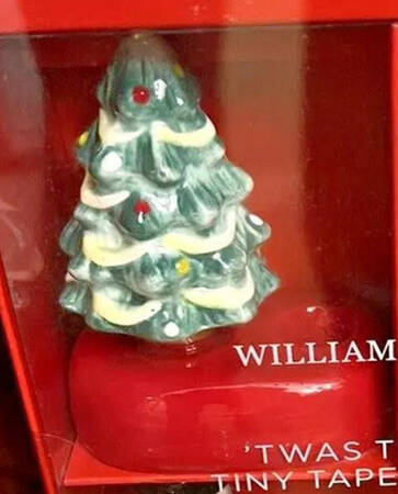 Twas the Night Before Christmas Figural Candleholder