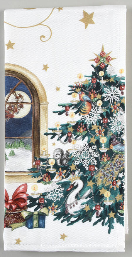 Twas the Night Before Christmas Cloth Napkin