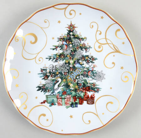 Twas the Night Before Christmas Dinner Plate