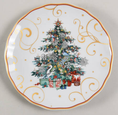 Twas the Night Before Christmas Appetizer Plate