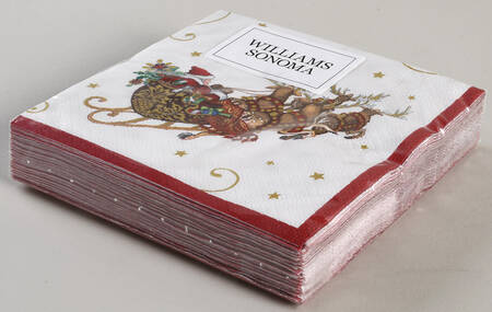 Twas the Night Before Christmas Package of Paper Cocktail Napkins