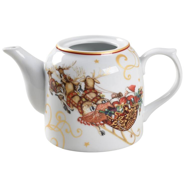 Twas the Night Before Christmas Teapot No Lid by Williams-Sonoma