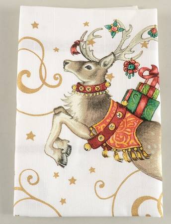 Twas the Night Before Christmas Cloth Kitchen Towel