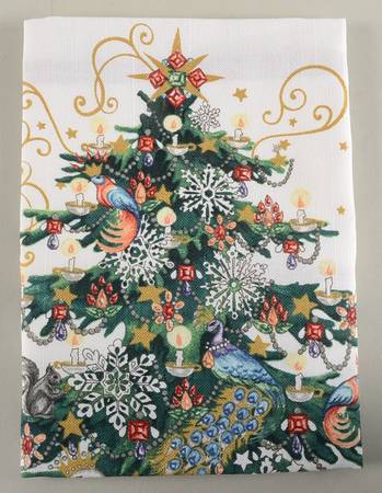 Twas the Night Before Christmas Cloth Kitchen Towel