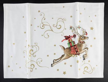 Twas the Night Before Christmas Cloth Placemat