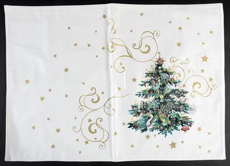 Twas the Night Before Christmas Cloth Placemat