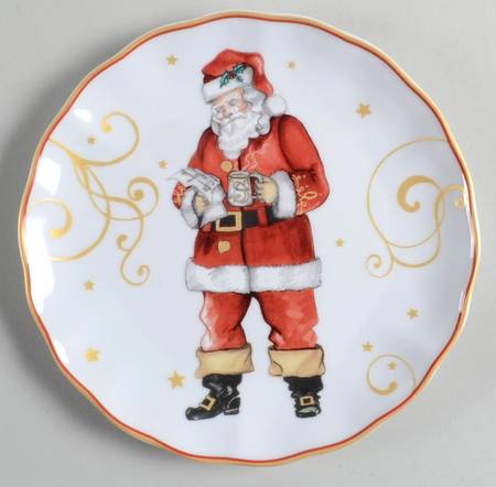 Twas the Night Before Christmas Appetizer Plate